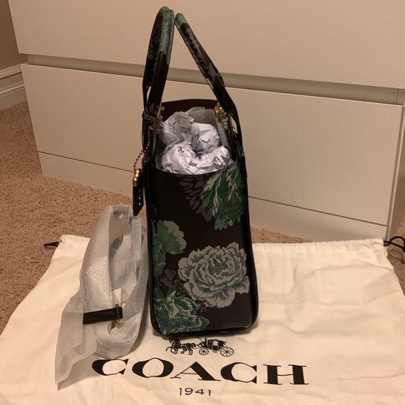SOLD! Coach Troupe Tote With Kaffe Fassett Print - Picture 5 of 7